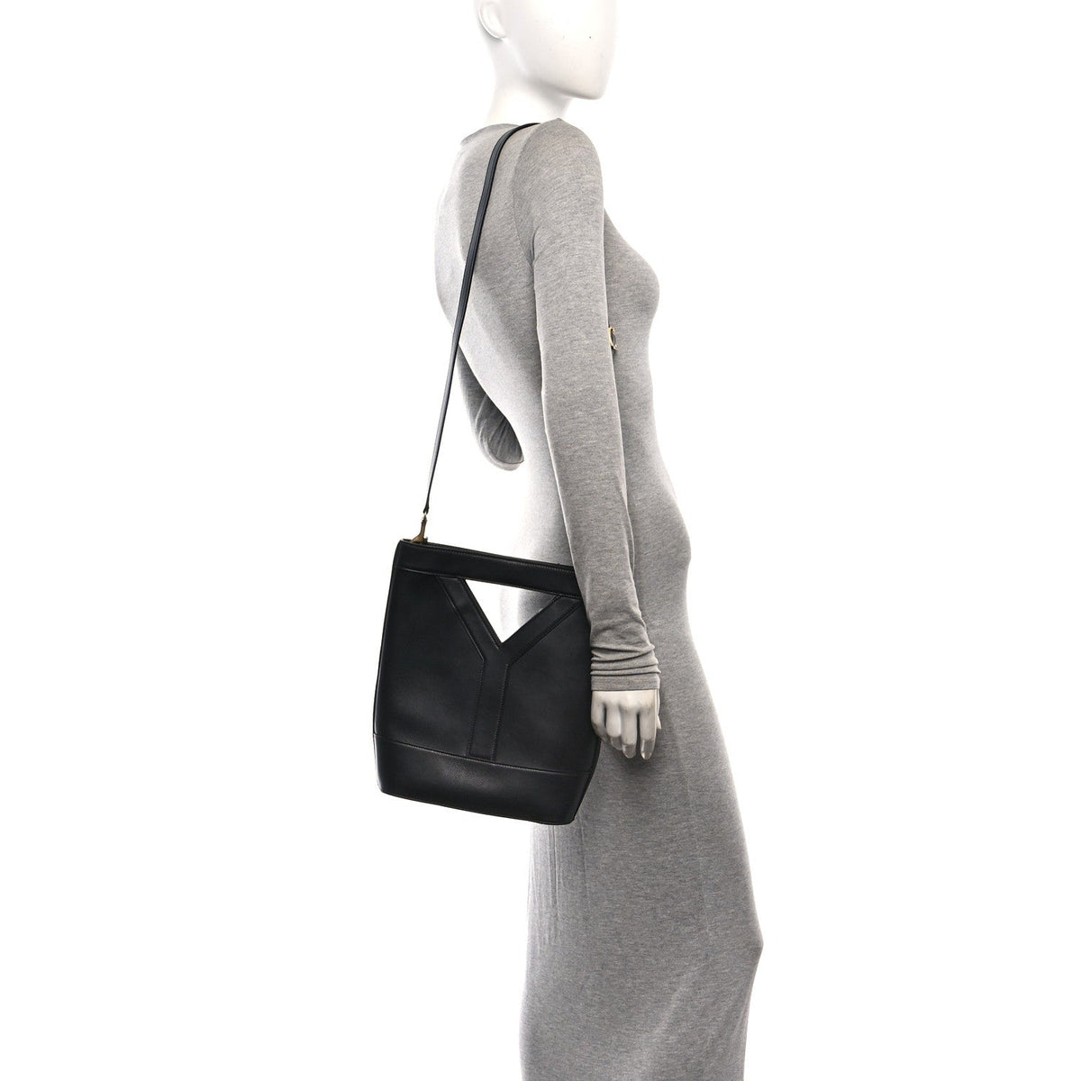 Small Calfskin Bucket Bag