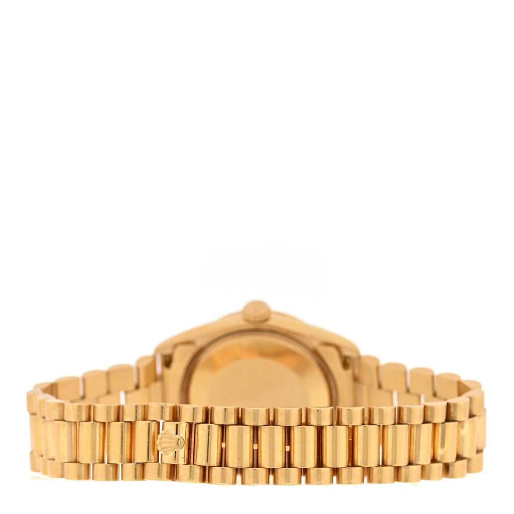Rolex 18K Yellow Gold 31mm Datejust Watch Champagne 78278