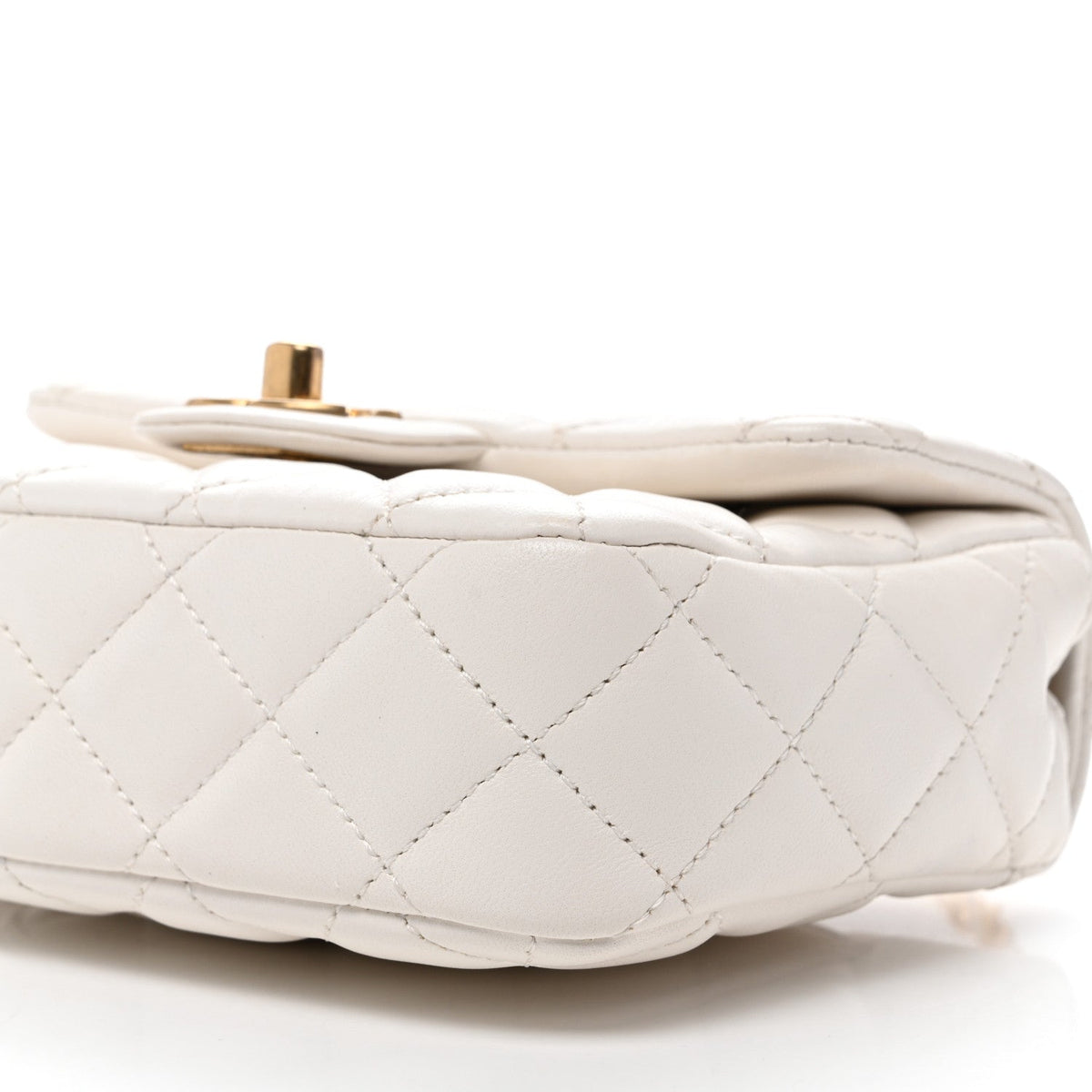 Mini Quilted Lambskin Flap Shoulder Bag