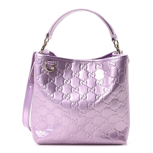 Small Bucket Bag - Purple