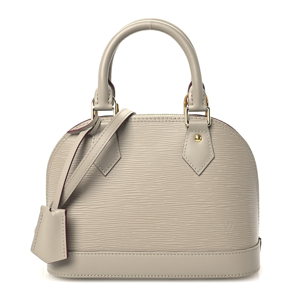 Louis Vuitton Epi Alma BB Bag Galet