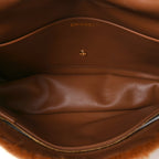 Chanel Shearling Lambskin Small Souplissimo Maxi Flap Brown