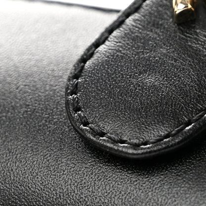 Chanel Calfskin Patent Women's Mary Janes Flats Black