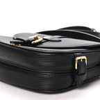 Louis Vuitton Epi Saumur BB Shoulder Bag Black