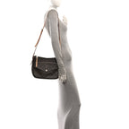 Louis Vuitton Monogram Mabillon Shoulder Bag Brown