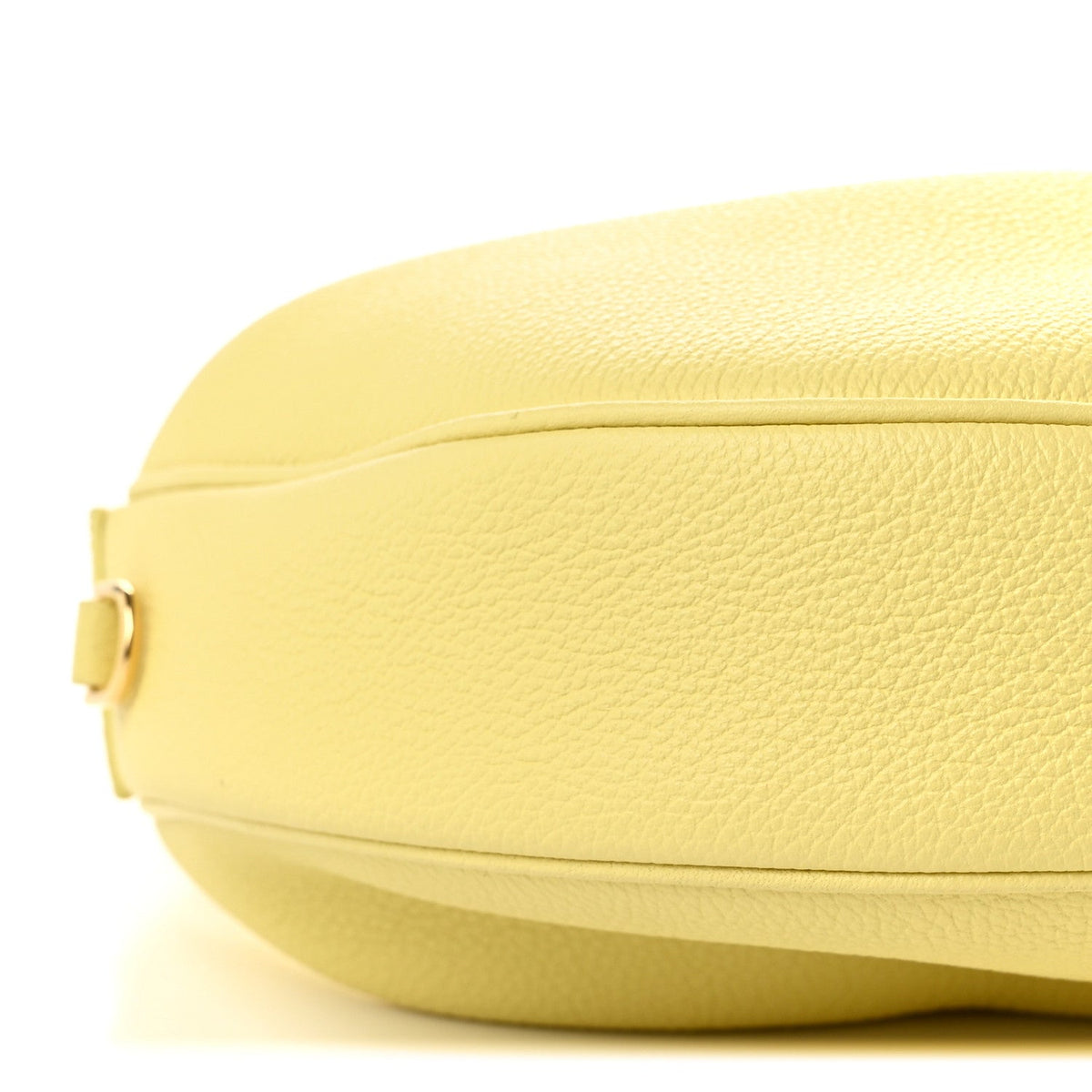 Celine Supple Grained Calfskin Teen Lulu Shoulder Bag Soft Lime