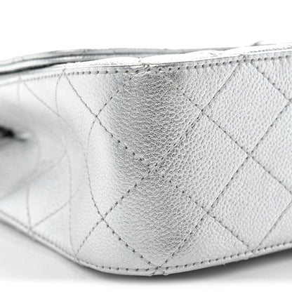 Medium Quilted Caviar Flap Shoulder Bag