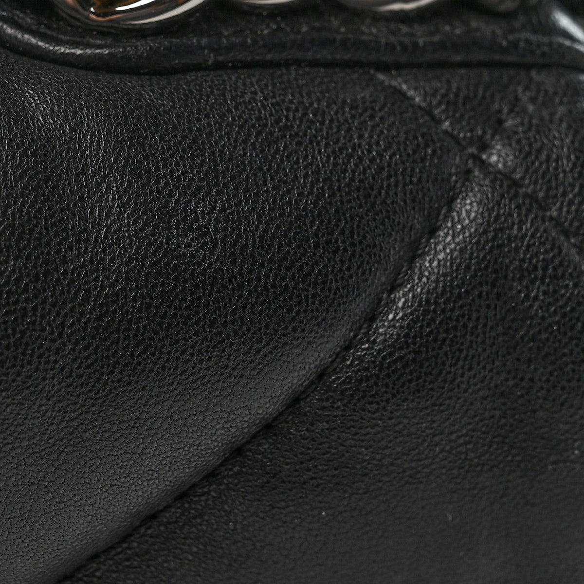 Medium Quilted Lambskin Flap Shoulder Bag