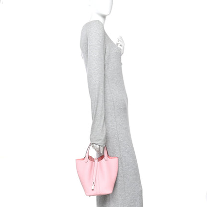 Taurillon Clemence Picotin Lock 18 Pm Ro Handbag
