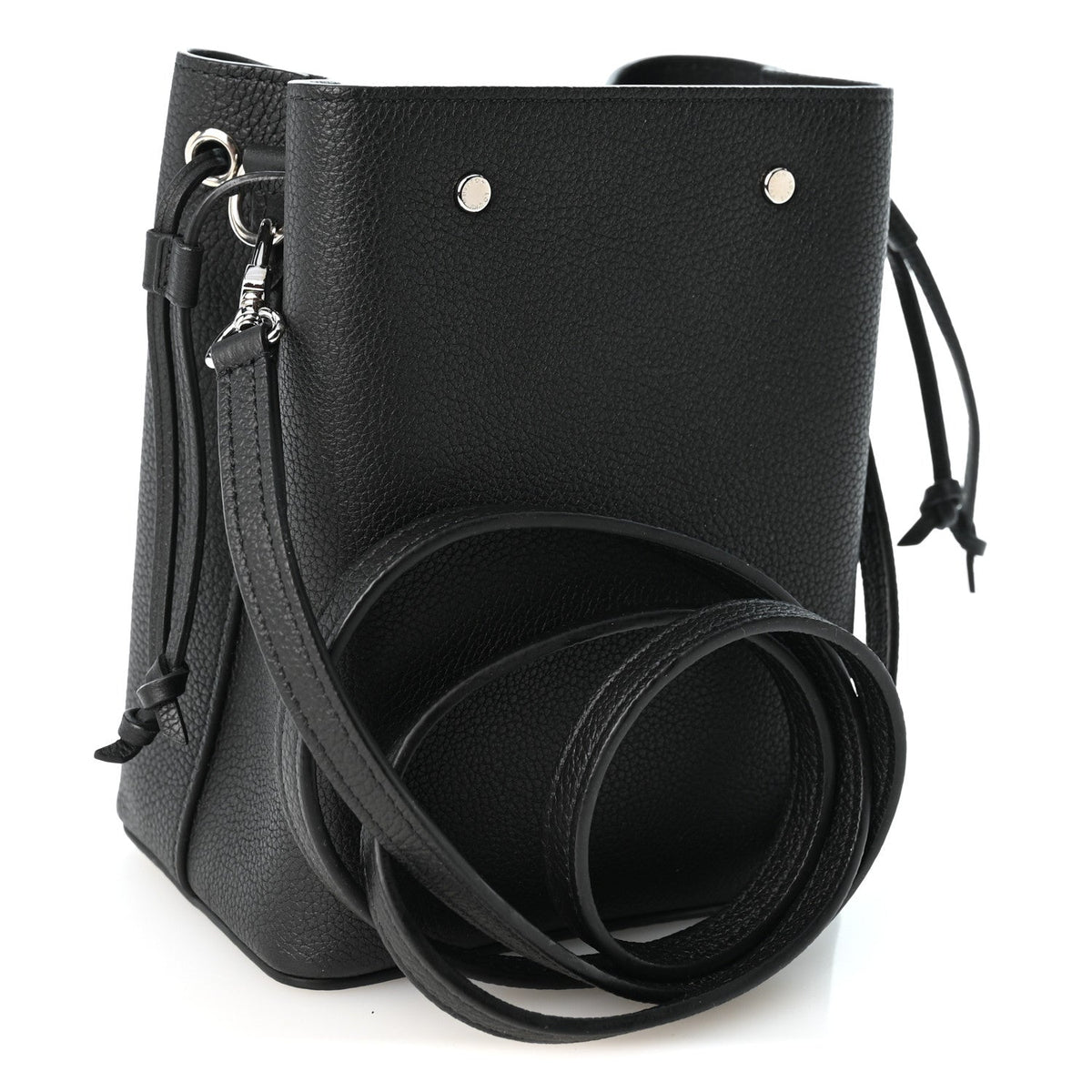 Nano Calfskin Bucket Bag