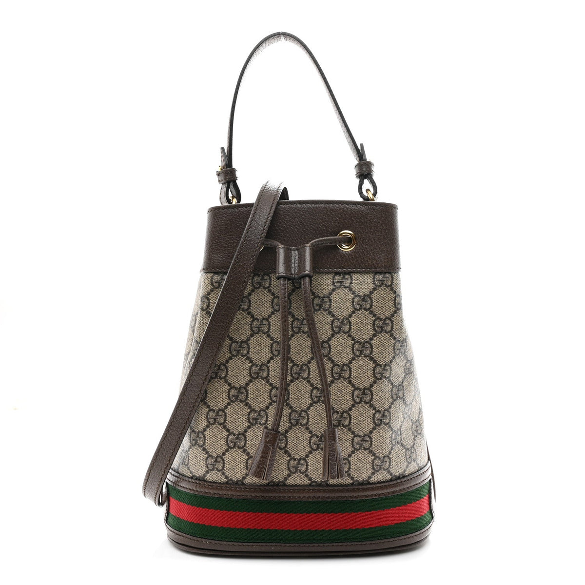 Small Bucket Bag - Brown
