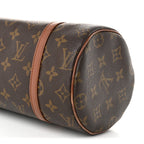 Louis Vuitton Monogram Canvas Papillon 26 Shoulder Bag Brown