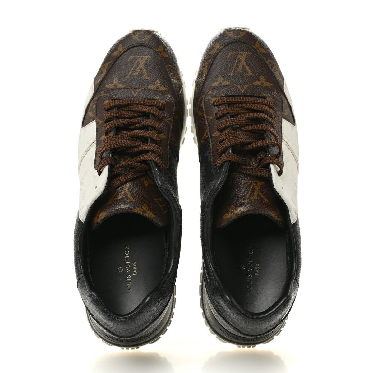 Louis Vuitton Canvas Men's Monogram Mix Run Away Sneakers 9 Ebene
