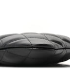 Chanel Lambskin Quilted Uniform Crossbody Bag Black
