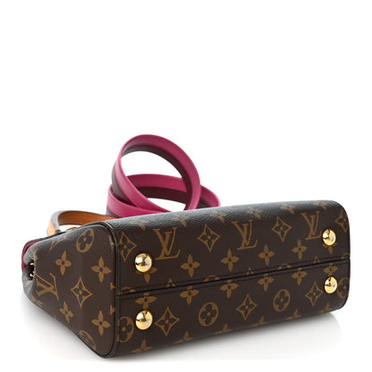 Monogram Cluny Bb Bordeaux Fuchsia Handbag