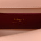 Chanel Shiny Caviar Mini Preppy Coco Shoulder Bag Light Pink