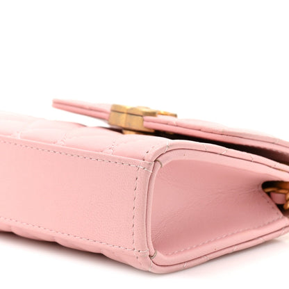 Mini Quilted Lambskin Flap Shoulder Bag