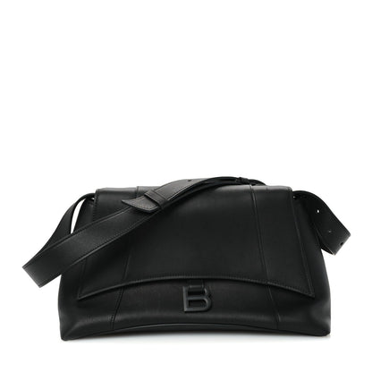 Calfskin Shoulder Bag - Black