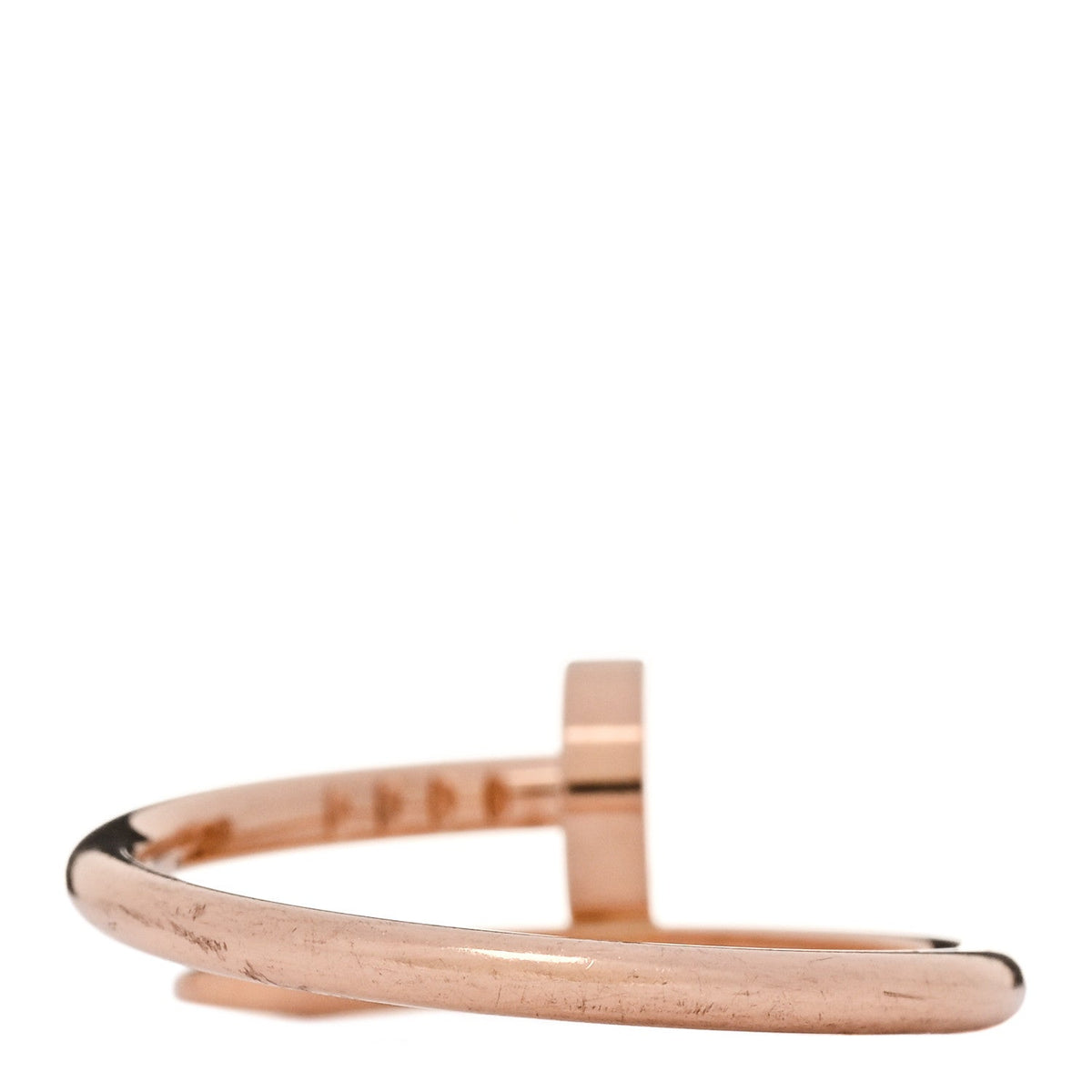 18K Pink Gold Small Juste Un Clou Ring 52 6