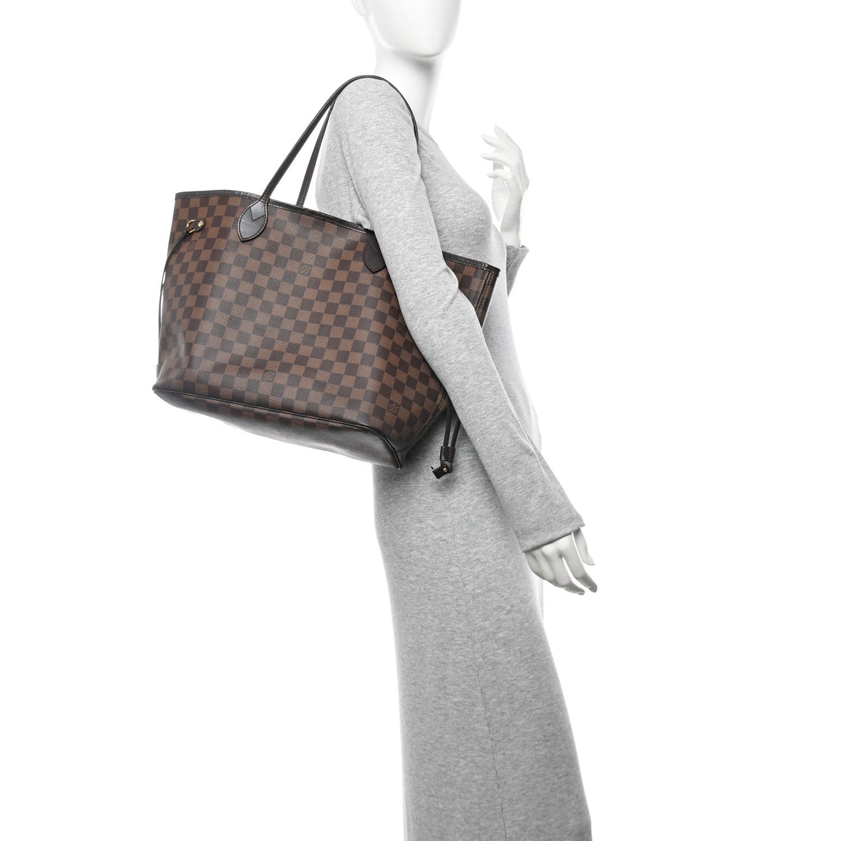 Damier Ebene Neo Neverfull Mm Handbag