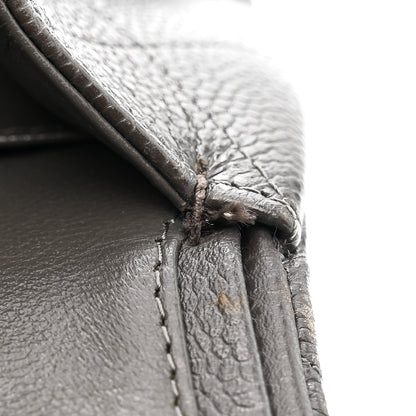 Quilted Caviar Flap Shoulder Bag