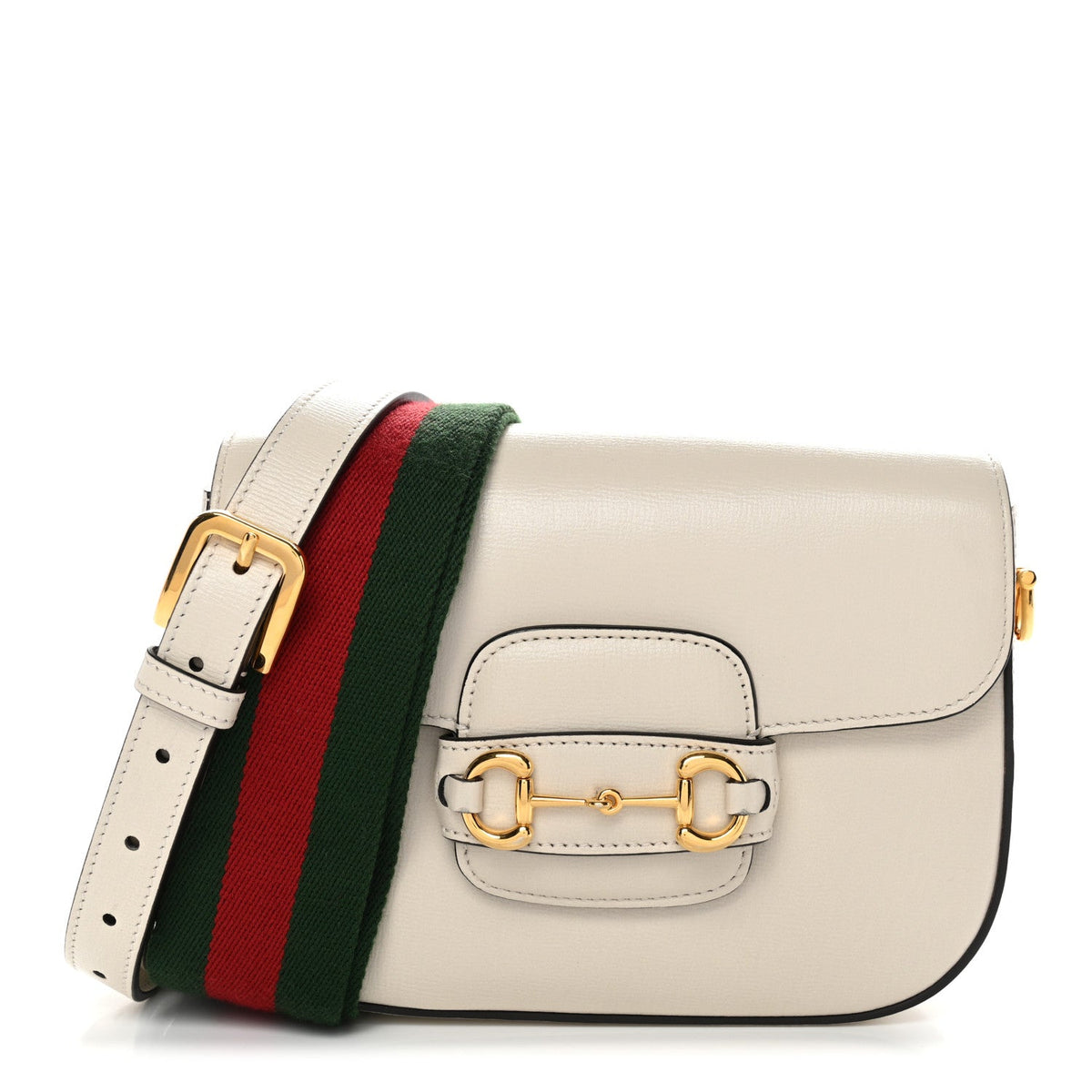 Mini Calfskin Shoulder Bag - White