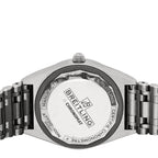 Breitling Stainless Steel Diamond 32mm Chronomat Quartz Watch Silver A77310