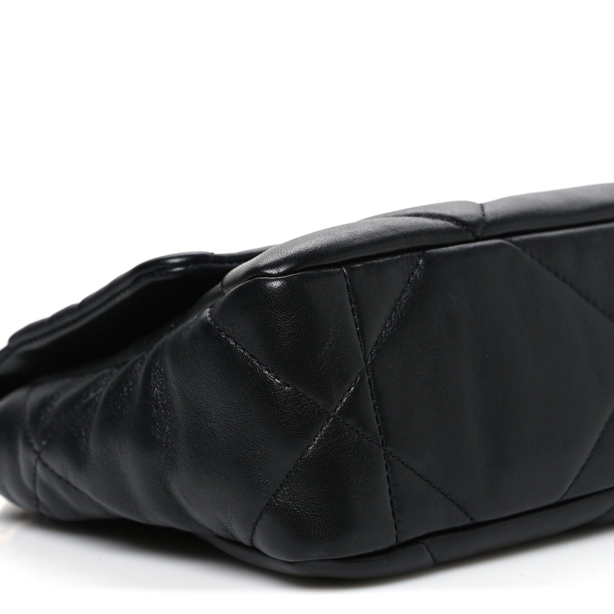 Medium Quilted Lambskin Flap Shoulder Bag