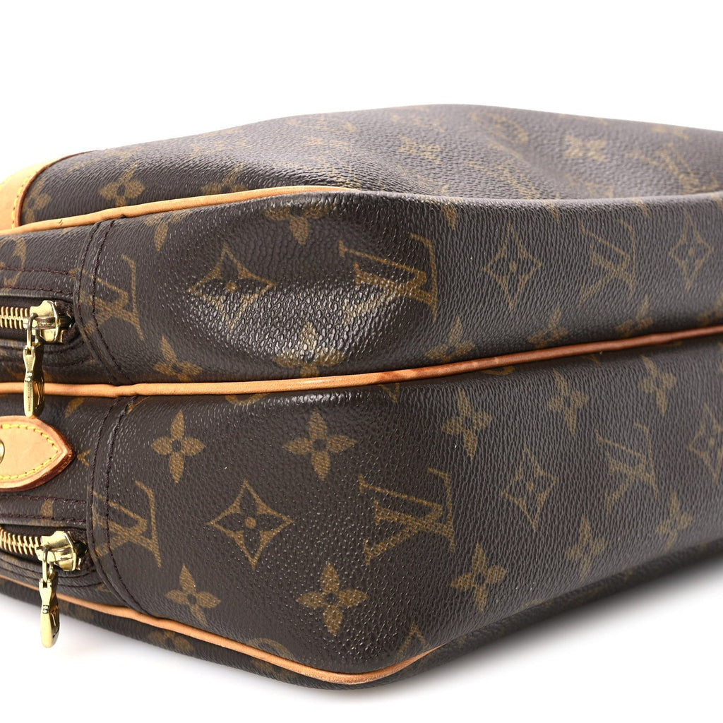 Louis Vuitton Monogram Reporter PM Brown