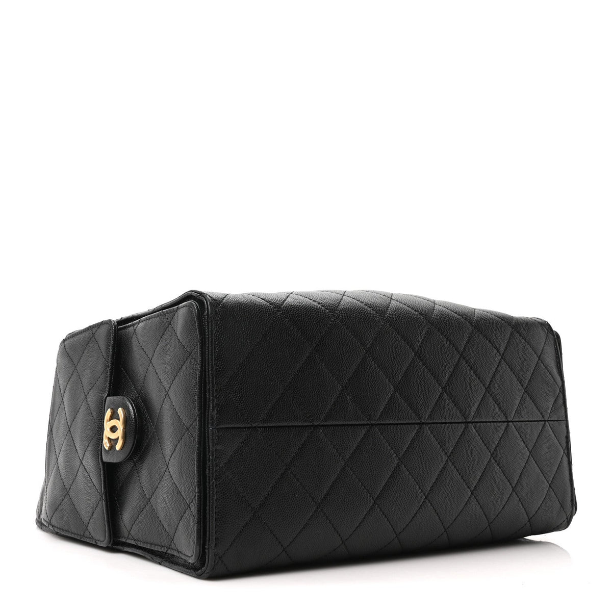 Medium Quilted Caviar Handbag