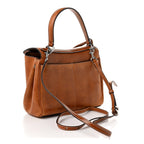 Balenciaga Lambskin Mini Rodeo Top Handle Bag Tan Cowboy