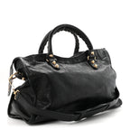 Balenciaga Agneau Giant 12 Gold City Black