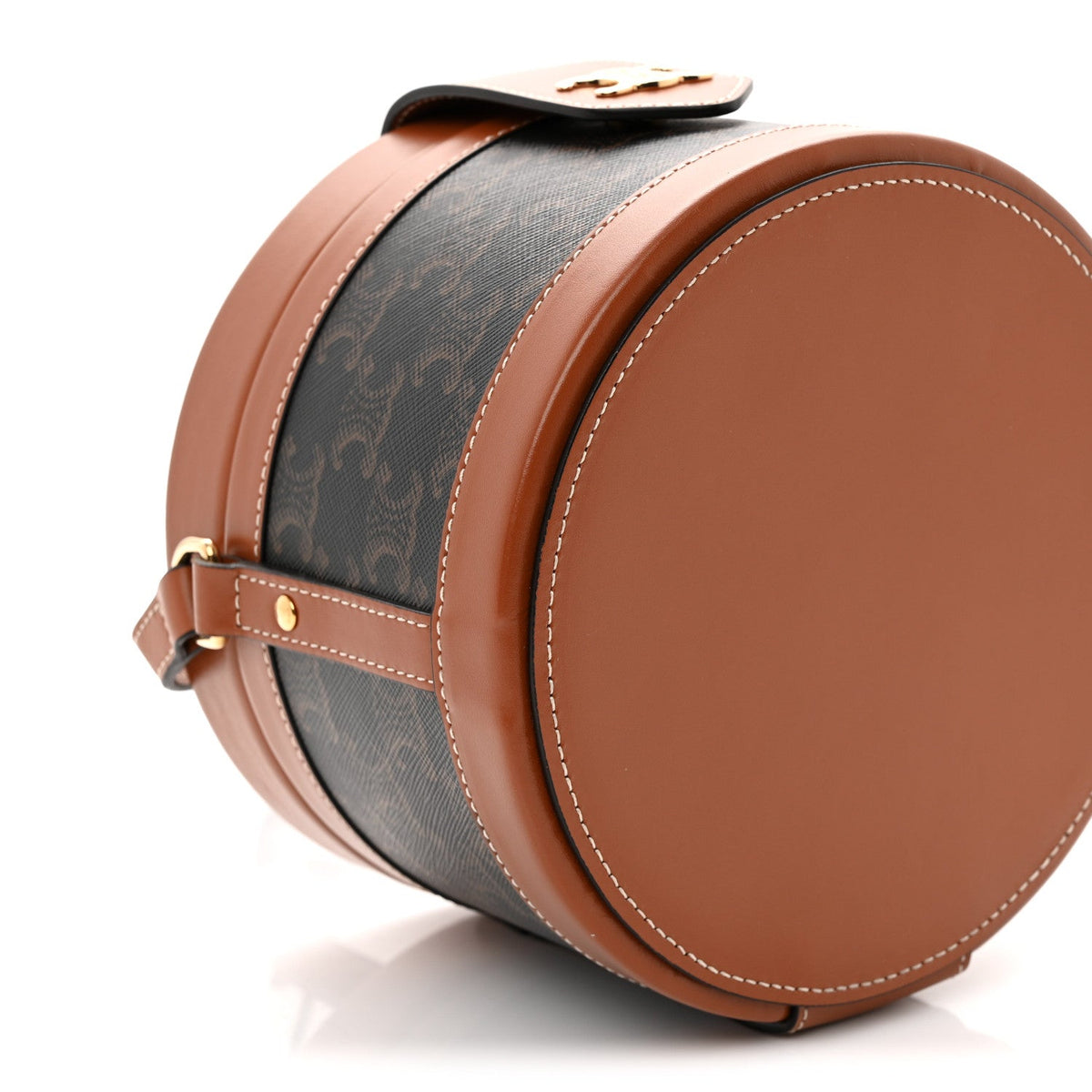 Medium Calfskin Canvas Handbag