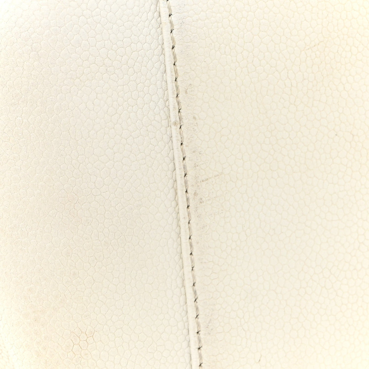 Quilted Caviar Tote Bag