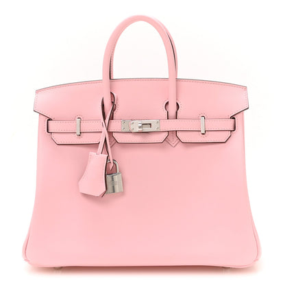 Swift Birkin 25 Rose Sakura Handbag