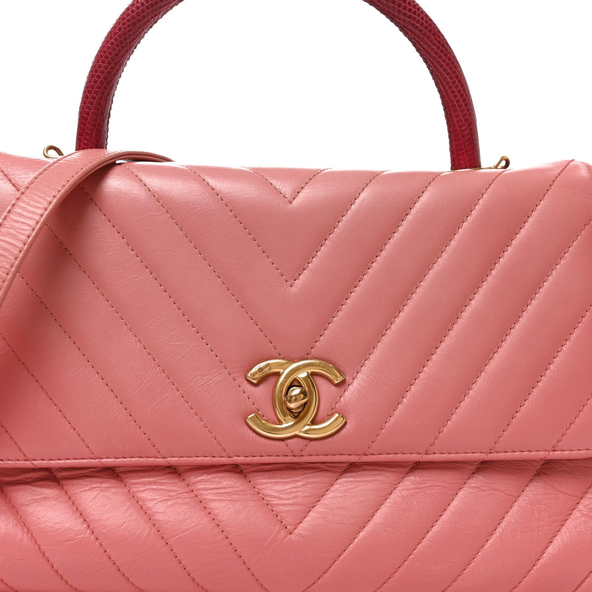 Small Quilted Calfskin Flap Shoulder Bag