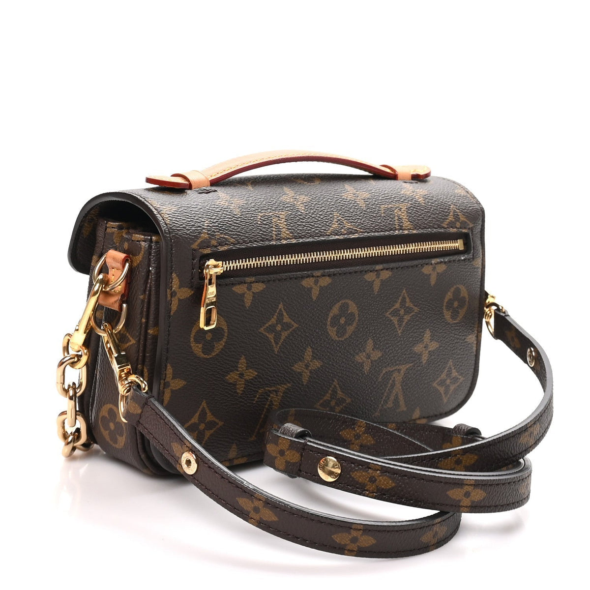 Louis Vuitton Monogram Pochette Metis East West