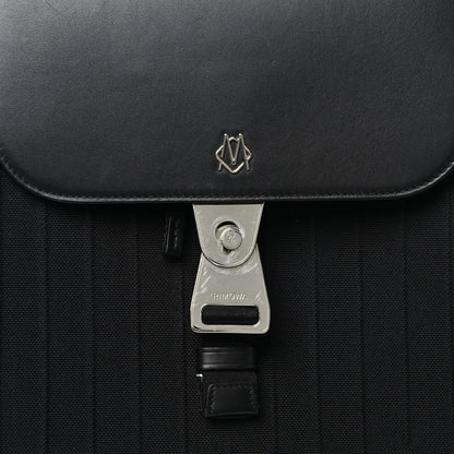 Small Calfskin Canvas Backpack