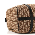 Christian Dior Monogram Canvas Boston Bag Brown