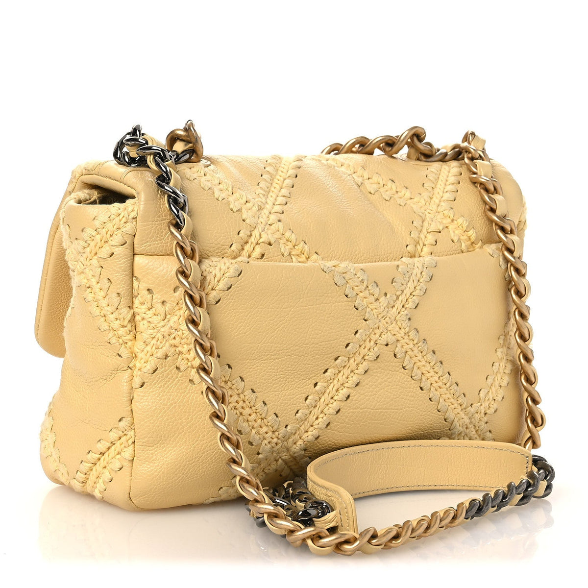 Medium Calfskin Flap Shoulder Bag