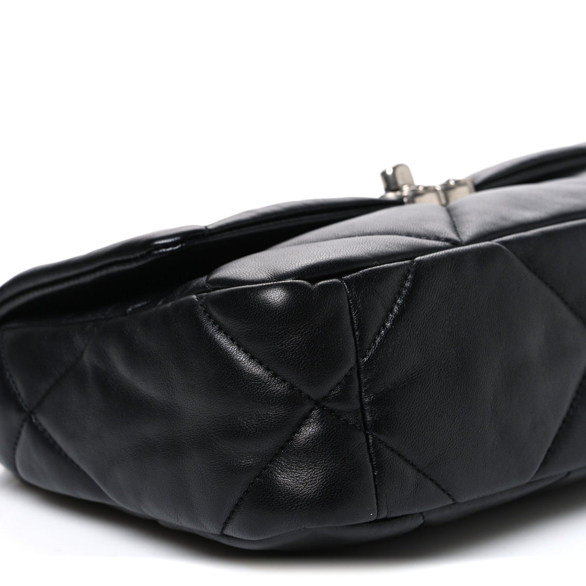 Medium Quilted Lambskin Flap Shoulder Bag