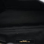 Saint Laurent Satin Patchwork Monogram Medium Jamie Bag Black
