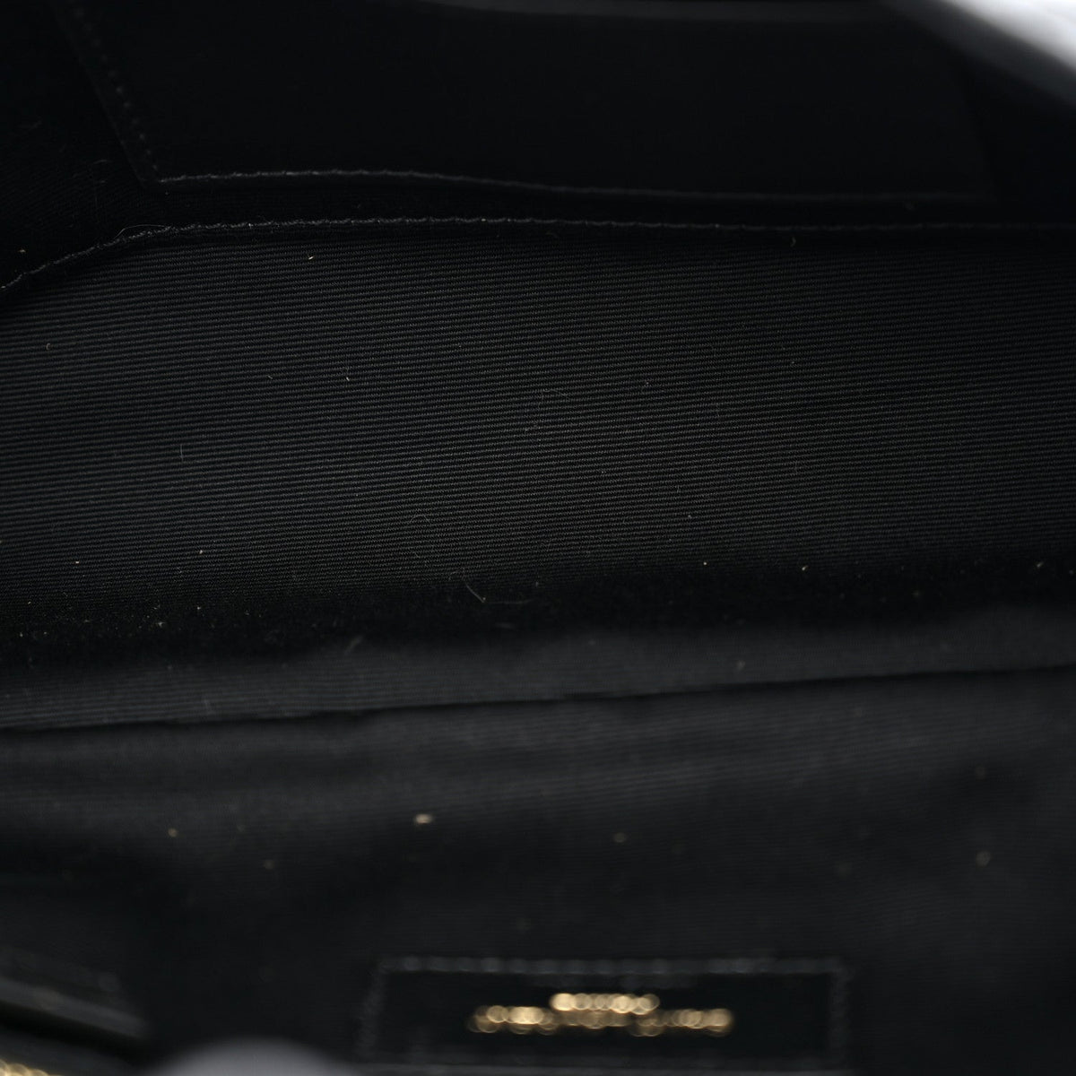 Saint Laurent Satin Patchwork Monogram Medium Jamie Bag Black