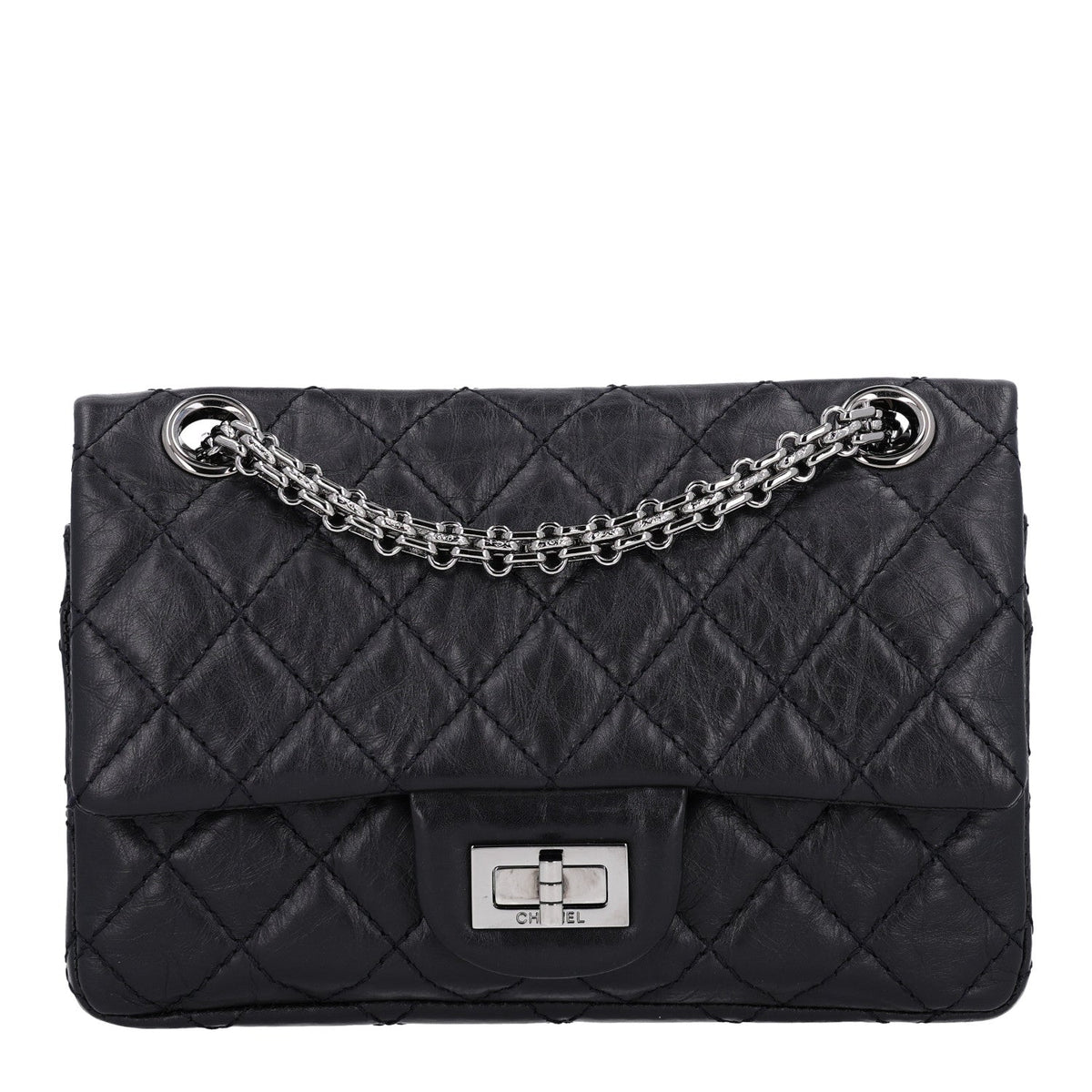 Mini Quilted Calfskin Flap Shoulder Bag