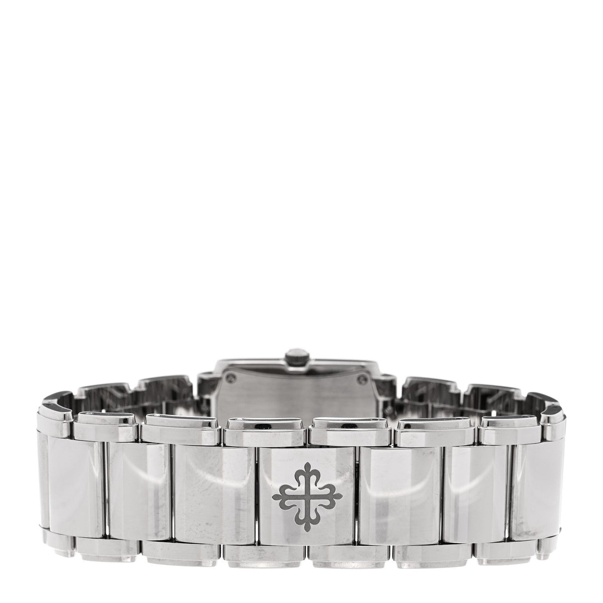 Patek Philippe Stainless Steel Diamond 25mm Twenty-4 Quartz Watch Blue