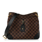 Louis Vuitton Damier Ebene Odeon MM Bag Black