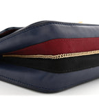 Chanel Calfskin 2.55 Medals Reissue 225 Flap Navy