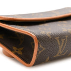 Louis Vuitton Monogram Pochette Florentine XS Brown