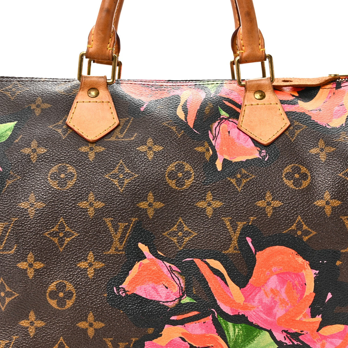 Monogram Roses Speedy 30 Handbag