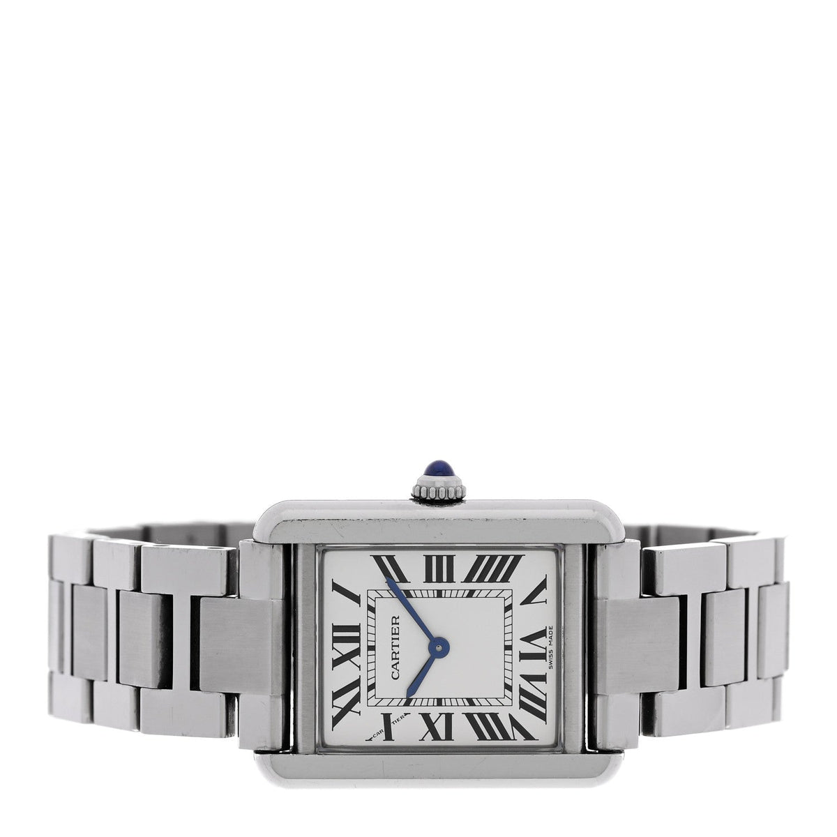 Cartier Stainless Steel 24mm Tank Solo Quartz Watch